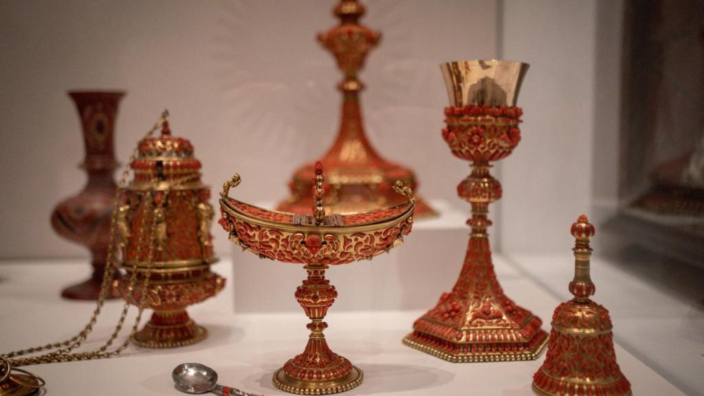 View of one of the treasures displayed in the Gallery of the Royal Collections. Photo: Cristina Villarino
