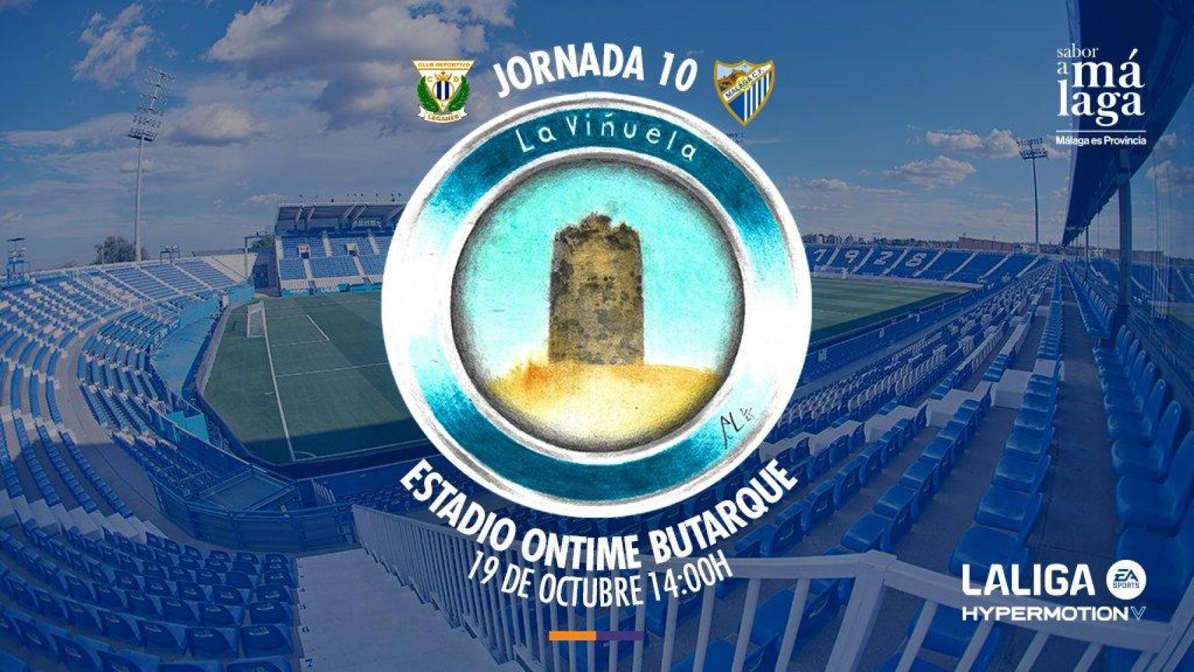 CD Leganés vs. Málaga CF: fecha, horario y cómo y dónde ver el partido
