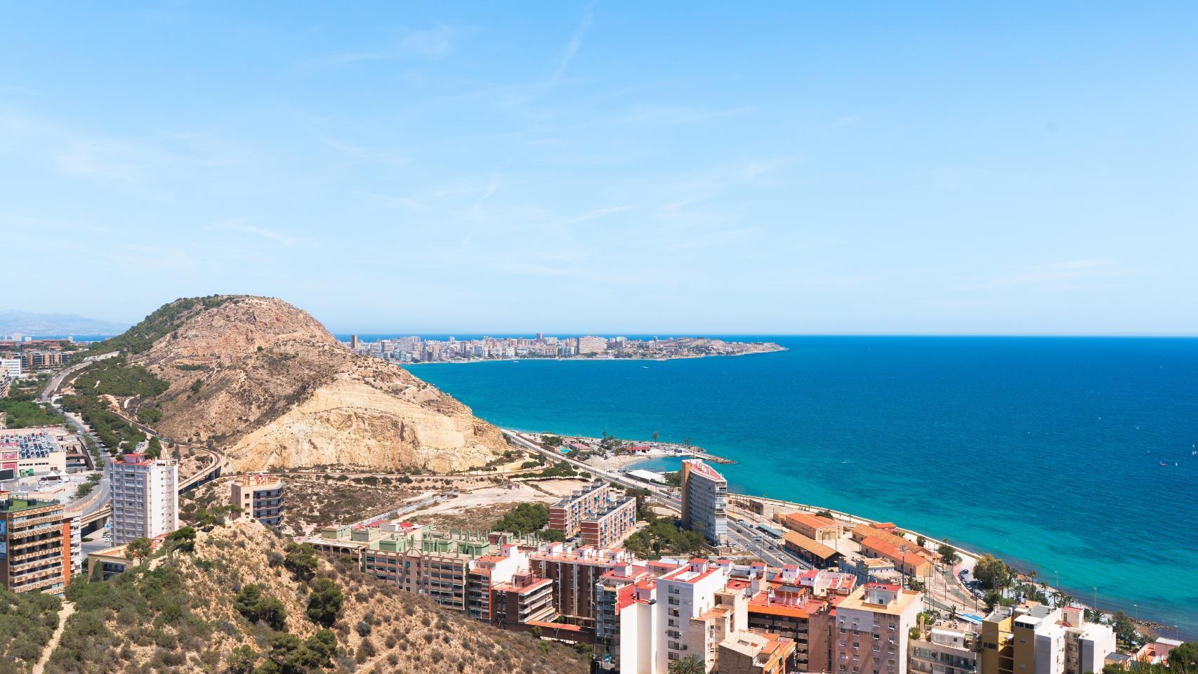 La ciudad de Alicante.