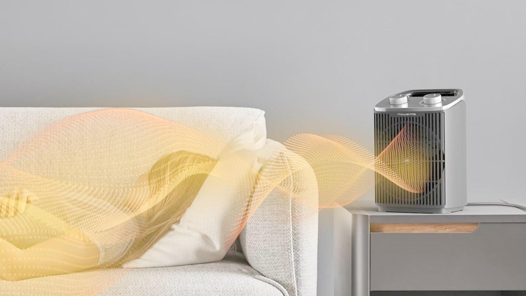 Buena temperatura con el mínimo consumo: así es el calefactor Rowenta de bajo consumo que necesitas este invierno