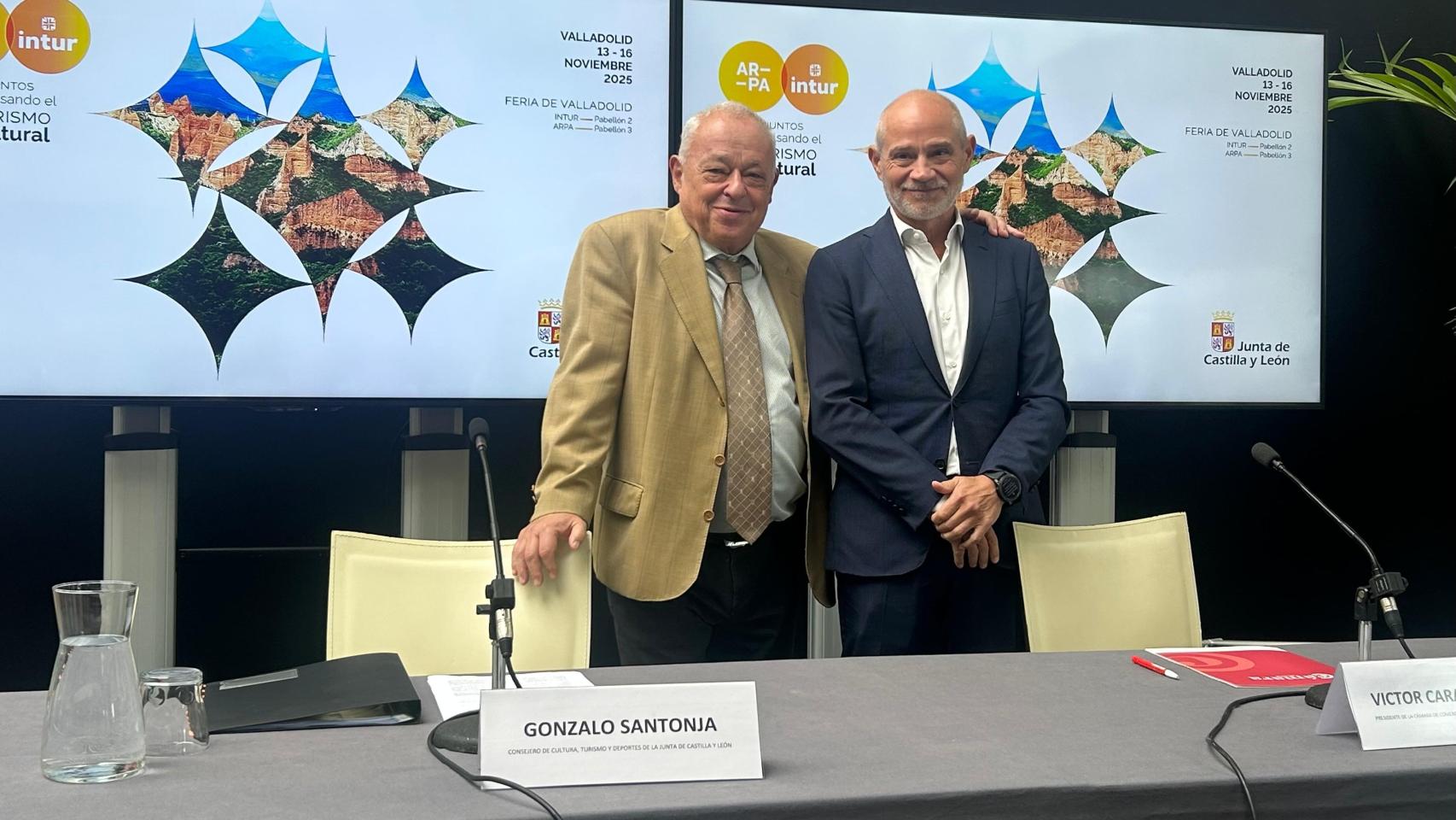 Gonzalo Santonja y Víctor Caramanzana presentan una nueva edición de Intur y AR-PA