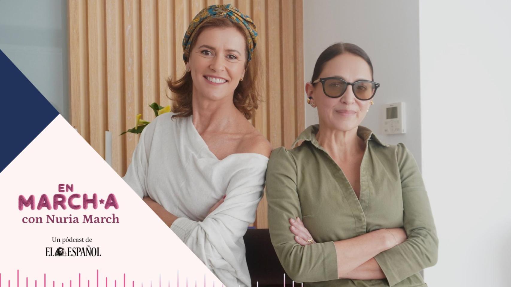 La empresaria y hostelera, en el pódcast de Nuria March.