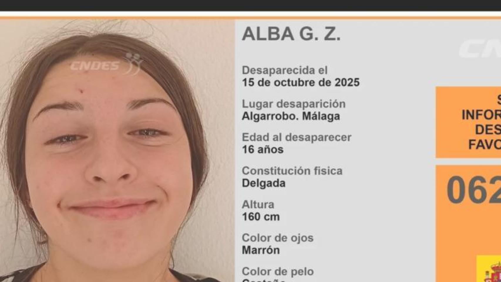 Alba, desaparecida.