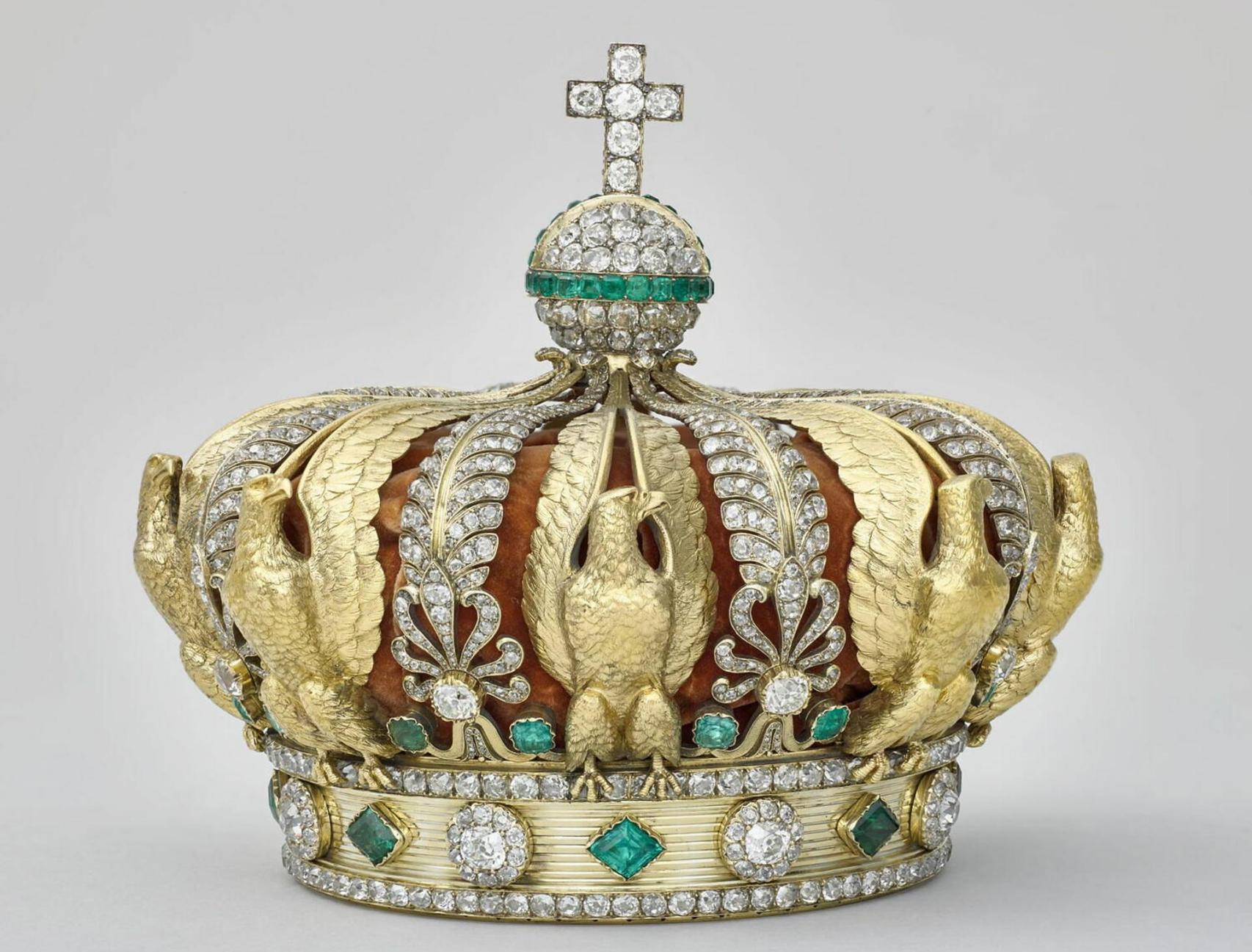 Corona de la emperatriz Eugenia de Montijo. Foto: Département des Objets d'art du Musée du Louvre / EFE