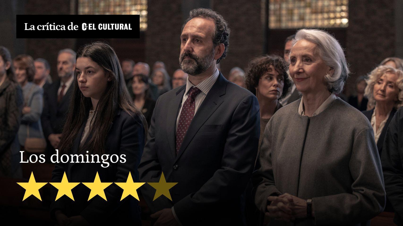 Blanca Soroa, Miguel Garcés y Mabel Rivera, en un momento de la película