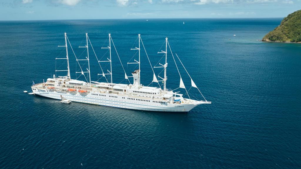 Club Med 2, el velero más grande del mundo. EE