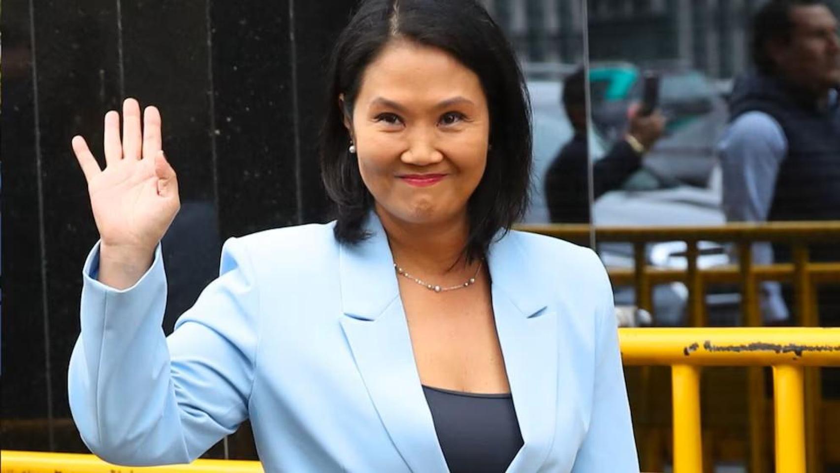 La excandidata presidencial Keiko Fujimori.