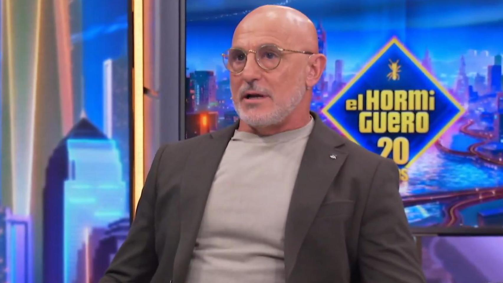 Luis de la Fuente, durante su entrevista en El Hormiguero.