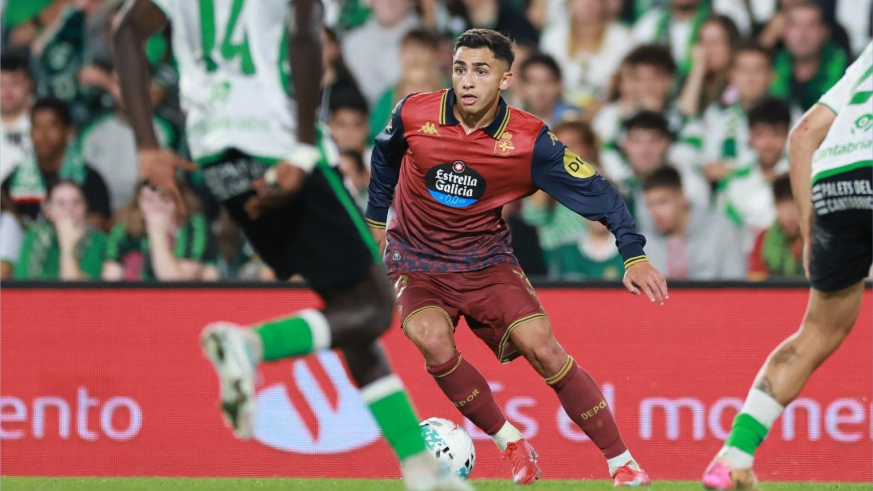 Yeremay, en el partido contra el Racing.