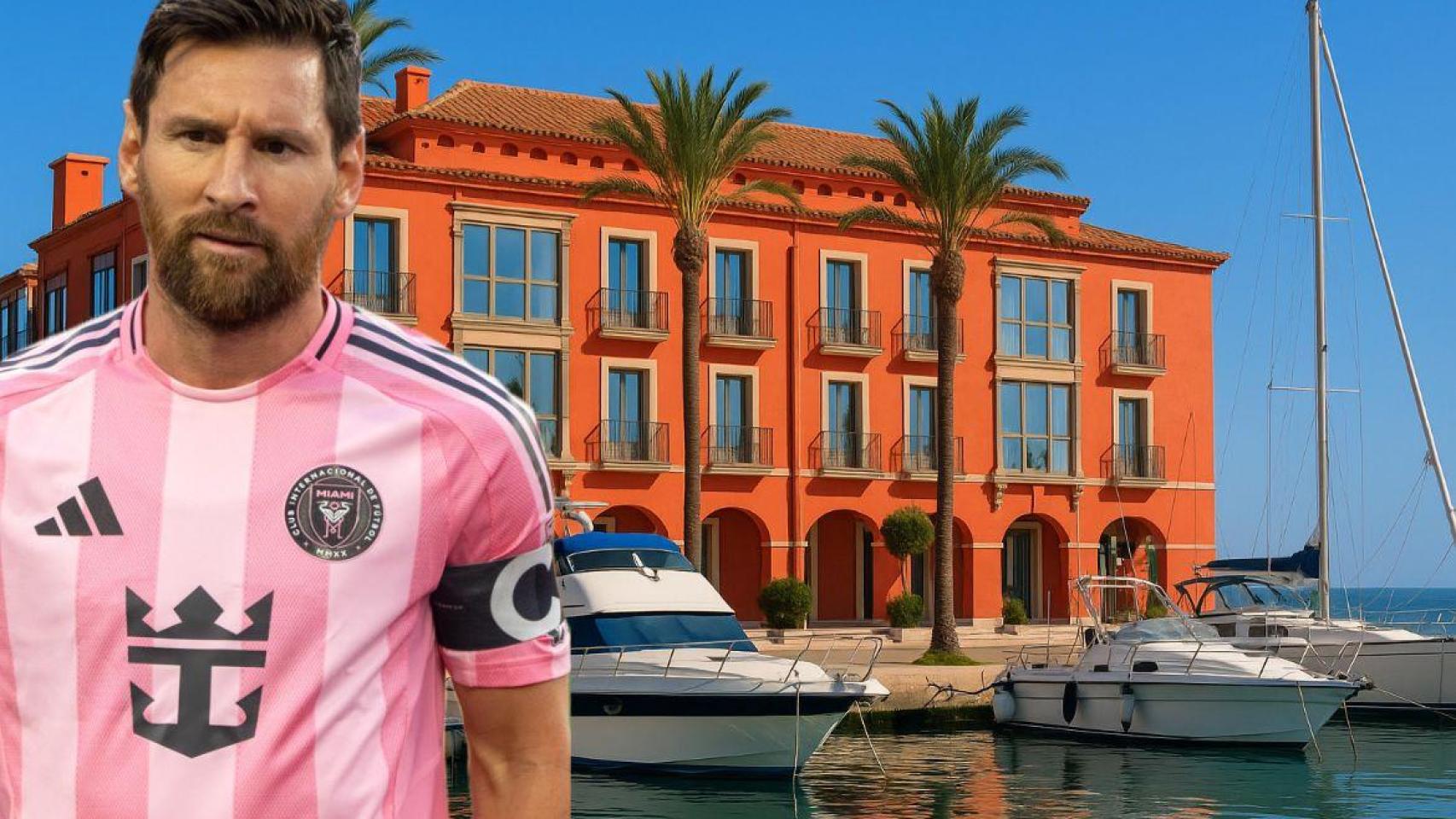 El exclusivo hotel de Messi.