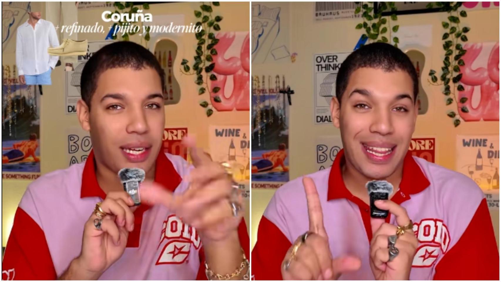 Un joven de Madrid no se corta y dice lo que piensa sobre el estilo de los coruñeses