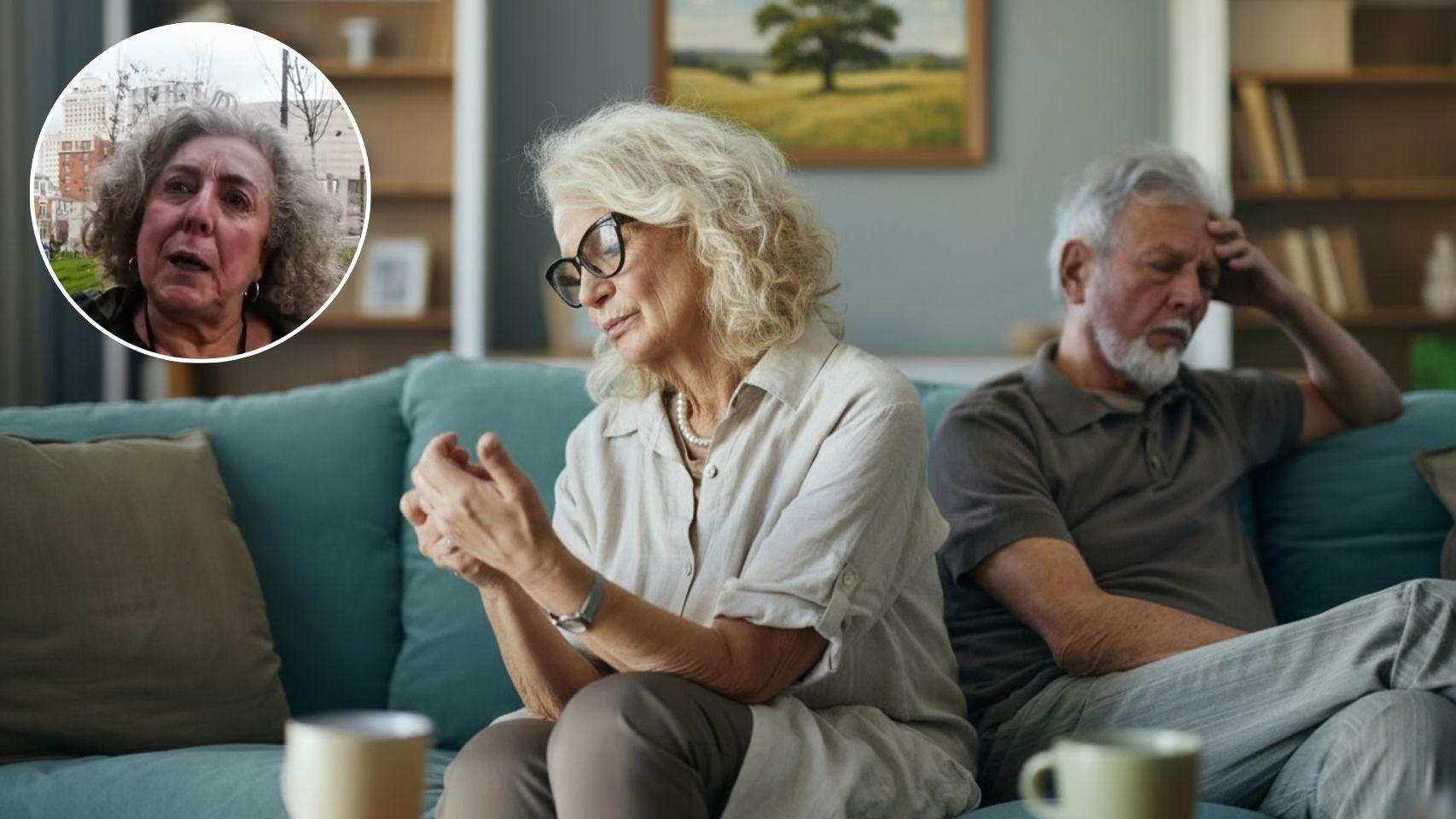 La mujer de 67 años y una pareja de la tercera edad.