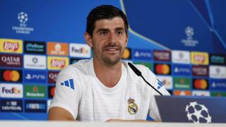 Courtois, at a press conference