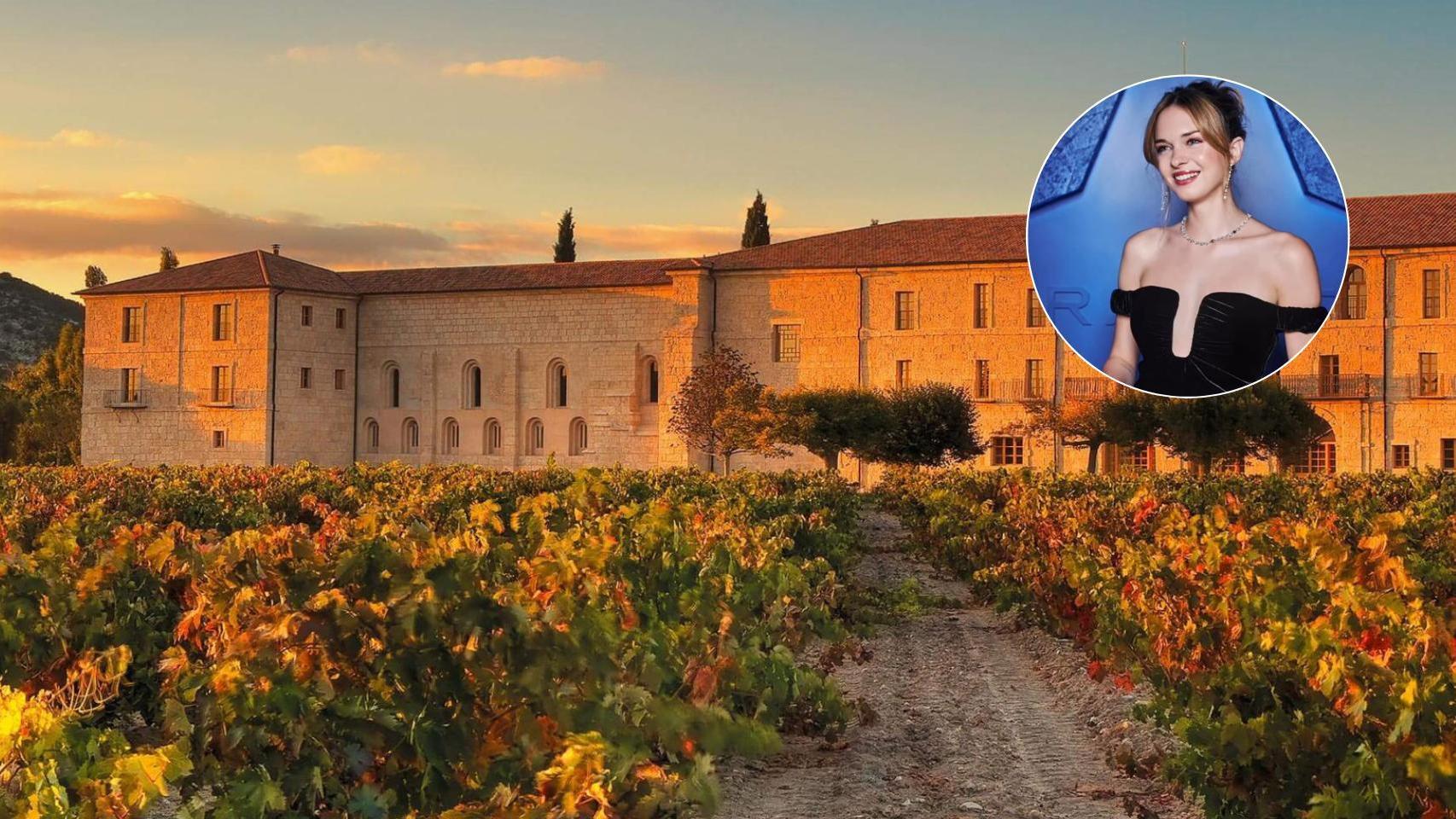 Abadía Retuerta de Valladolid y la hija de Antonio Banderas, Stella del Carmen.