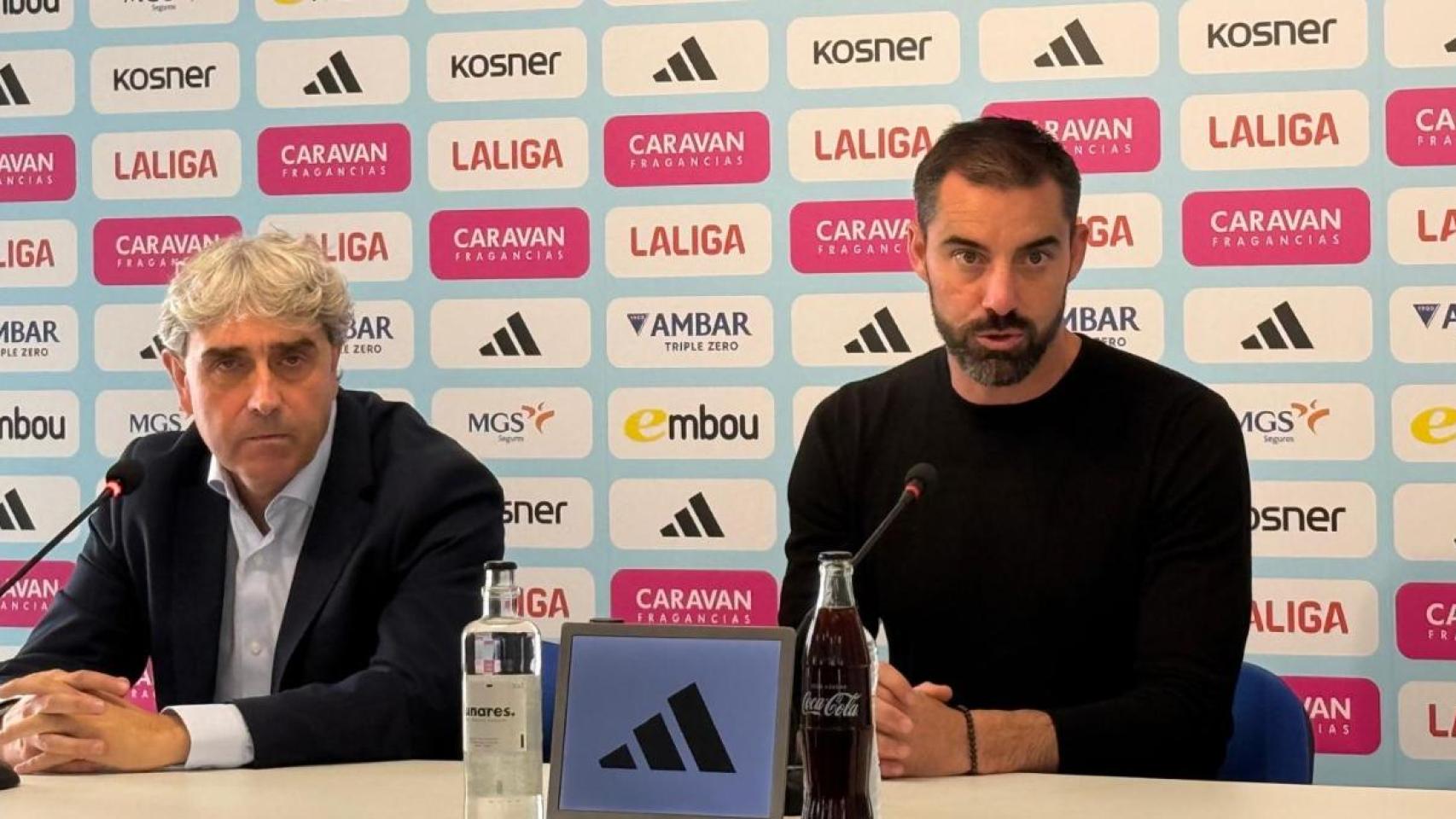 Txema Indias en la presentación de Rubén Sellés.