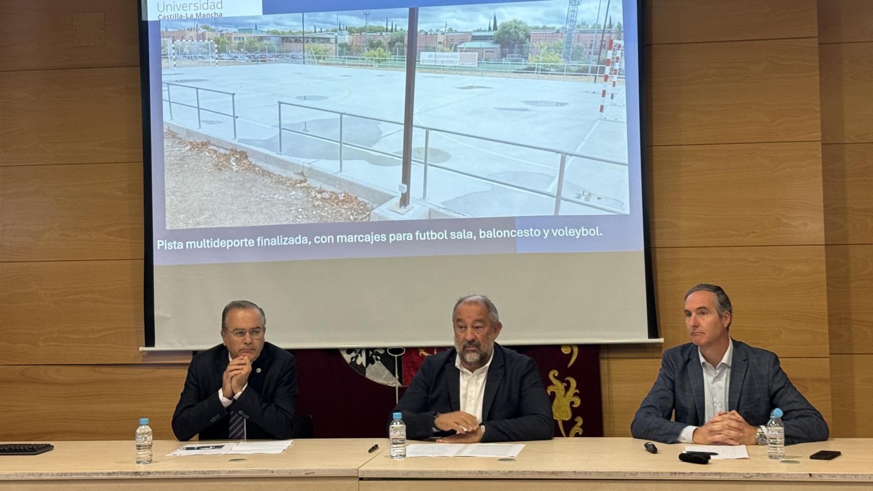 Inauguración de la pista multideporte en Talavera de la Reina.
