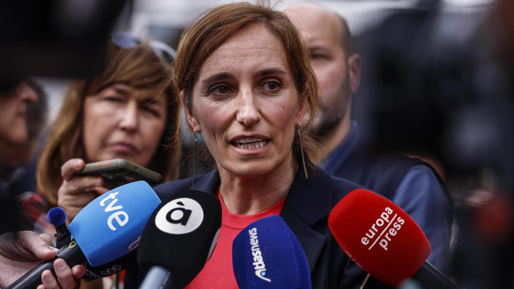 Mónica García, ministra de Sanidad.