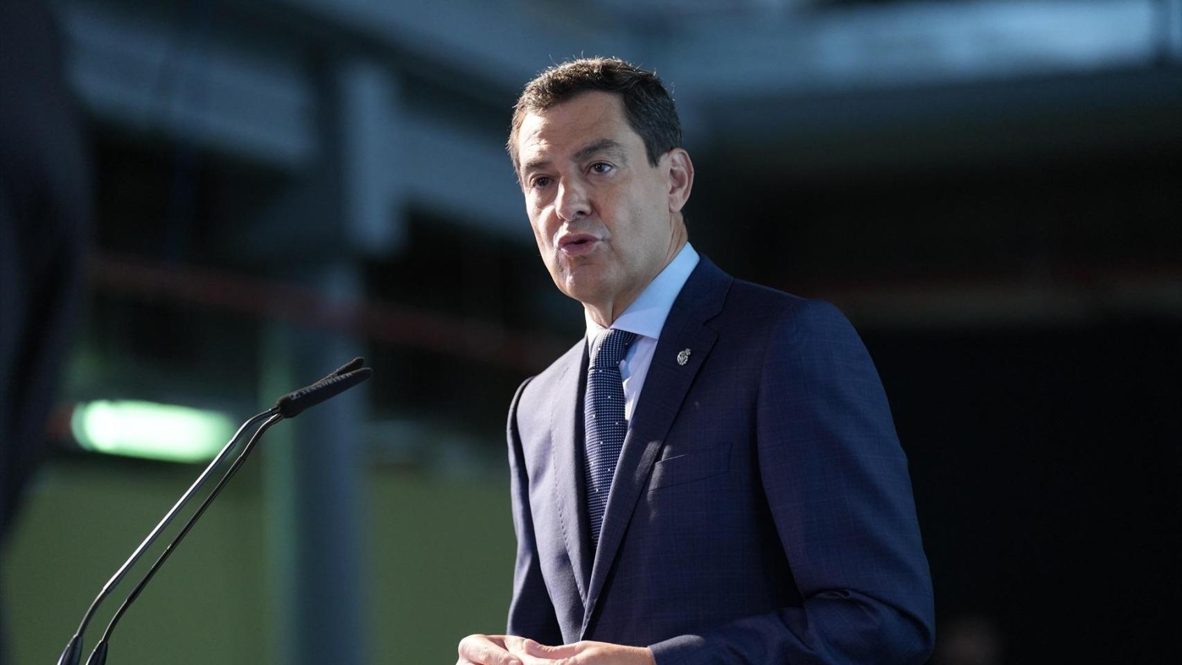 El presidente de la Junta, Juanma Moreno.