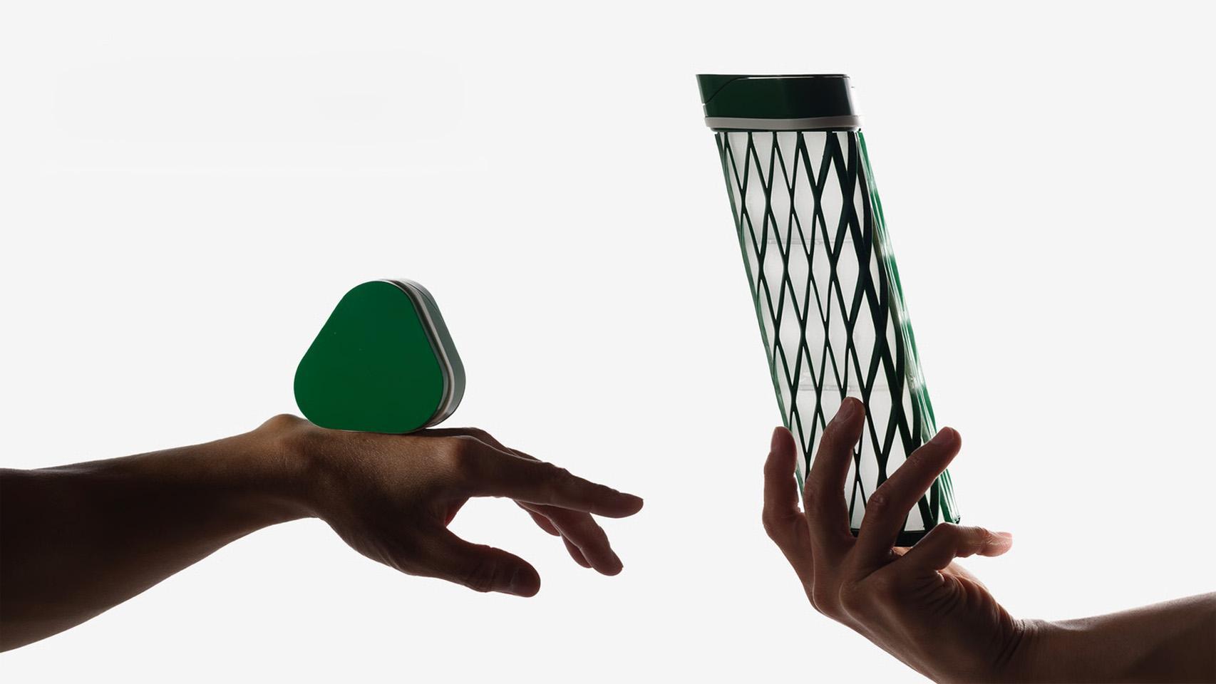 Botella retráctil Elio.