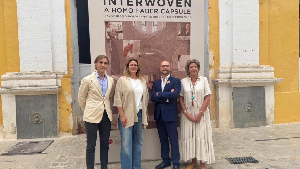 La presentación de la exposición INTERWOVEN.