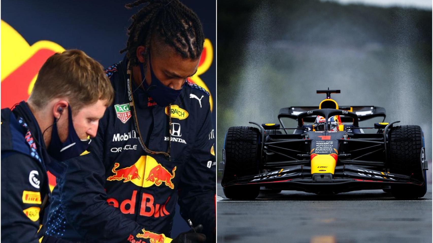 Equipo de mecánicos de Red Bull