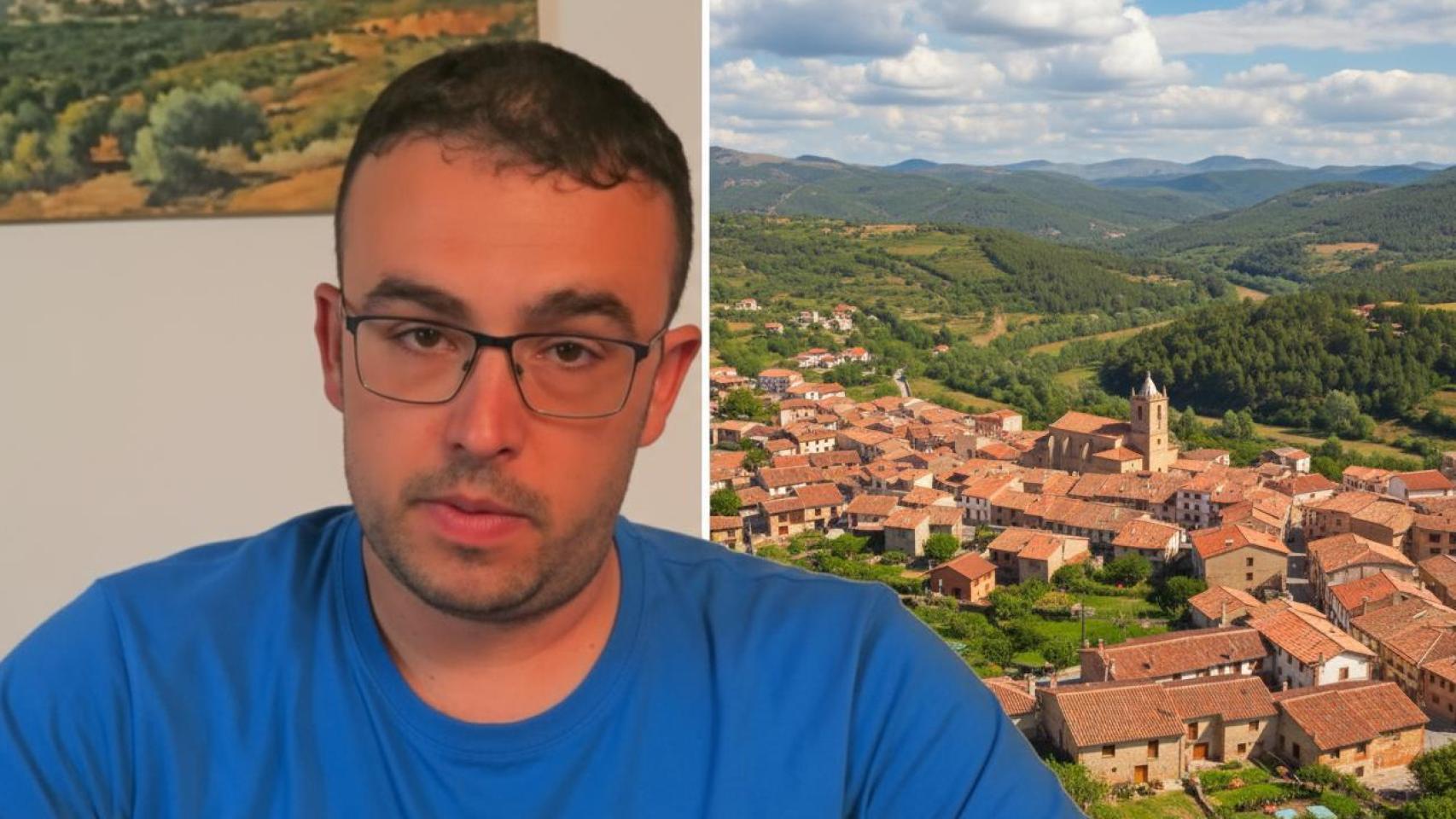 Virgilio, alcalde de Santa Cruz de Moya (Cuenca).