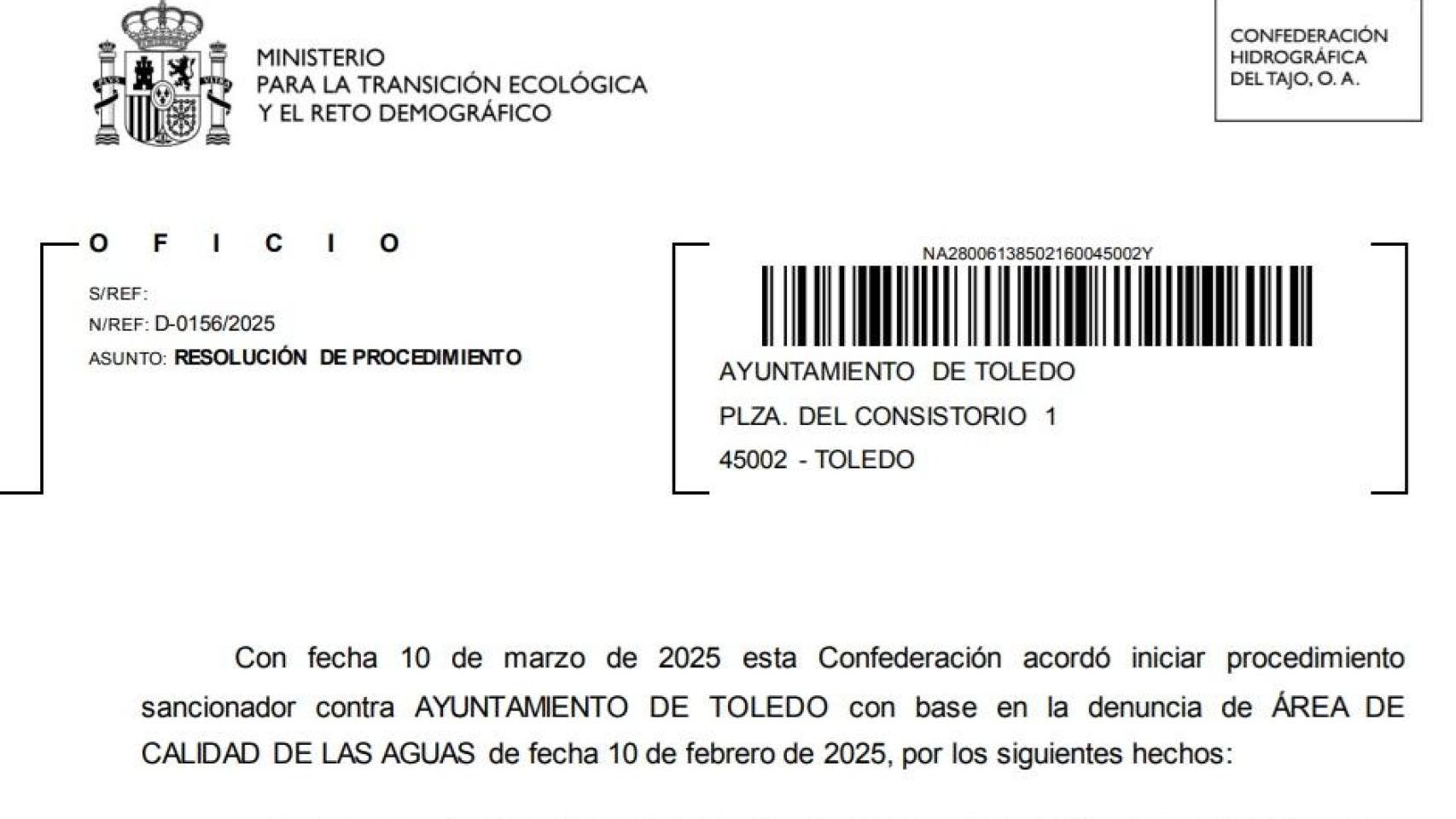 Una de las sanciones publicada en la web del PSOE local.