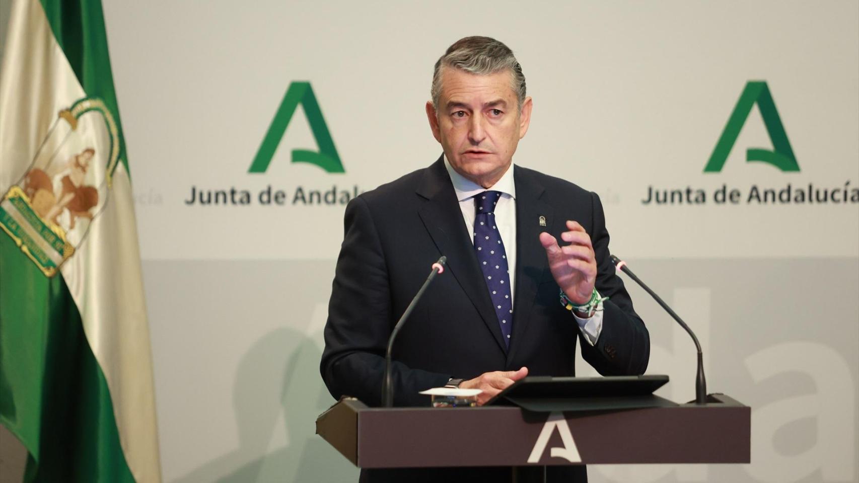 Antonio Sanz, este miércoles comparece ante los medios de comunicación.