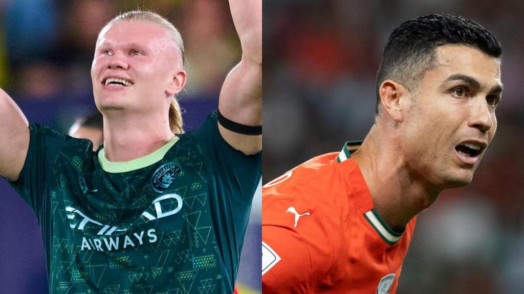 El récord que Haaland le igualó a Cristiano Ronaldo en la Champions League