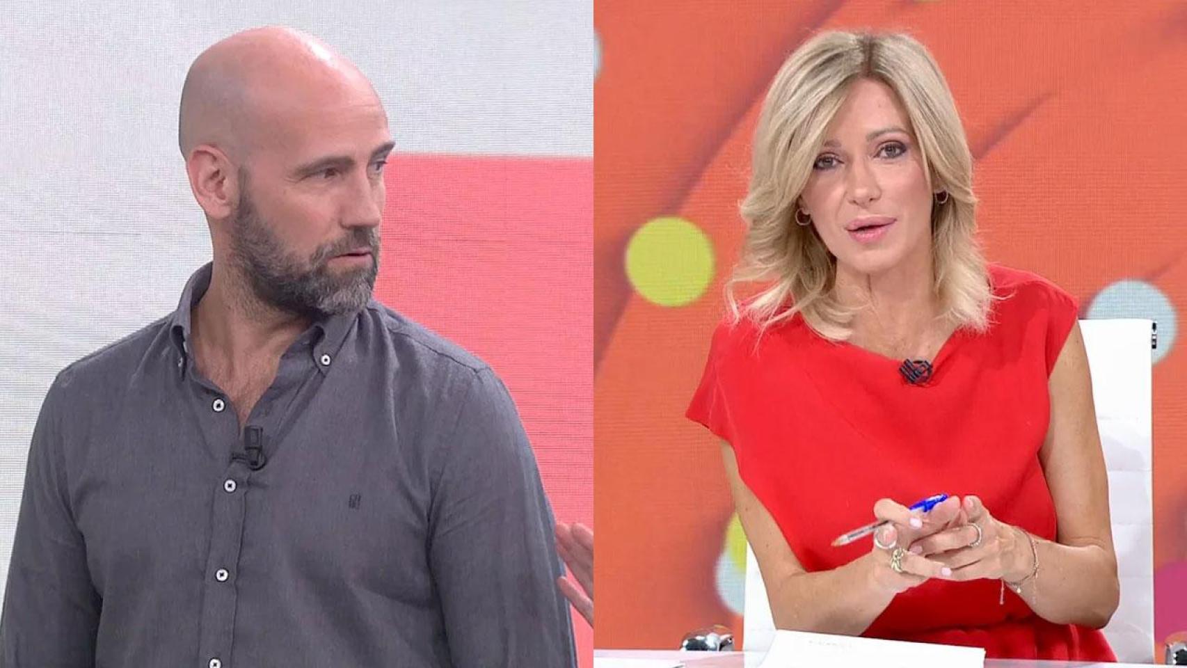 Gonzalo Miró y Susanna Griso, en imágenes del programa 'Espejo Público'.