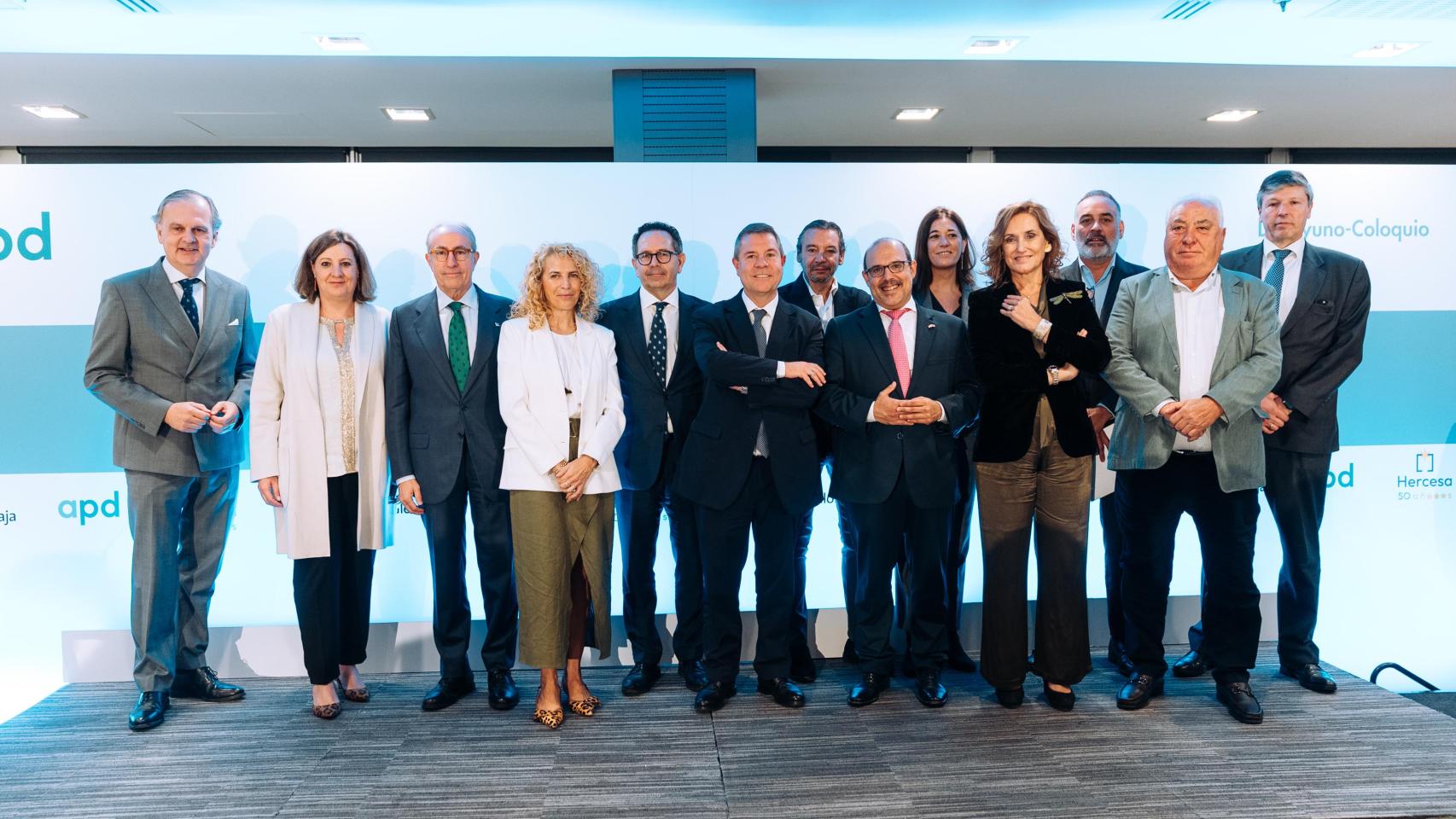 Desayuno - coloquio de la APD. Foto: Globalcaja.