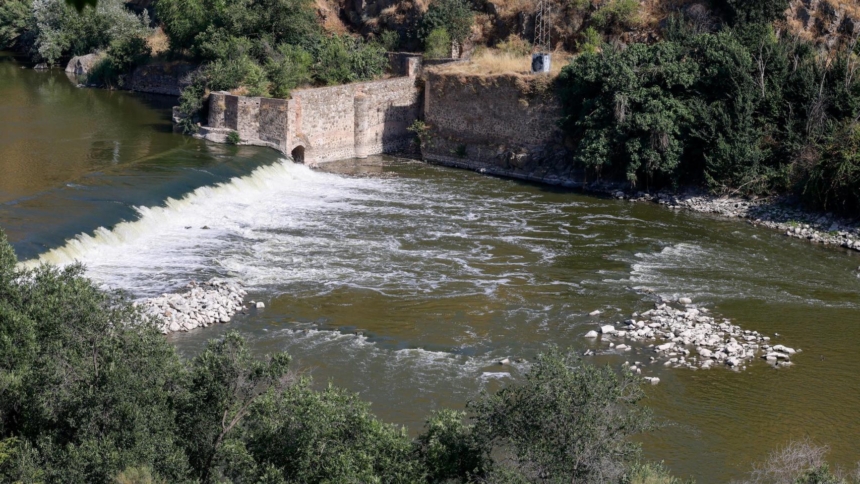 El río Tajo, a su paso por Toledo.