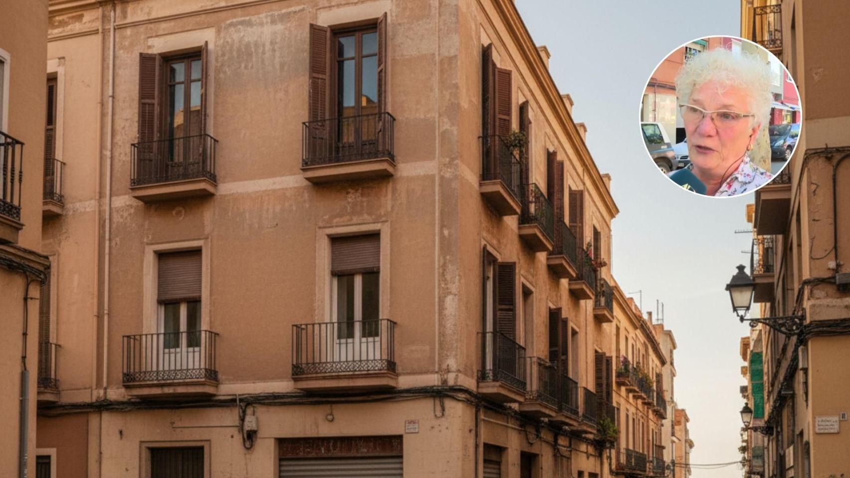 Imagen de Natividad y una imagen generada por IA de una vivienda.