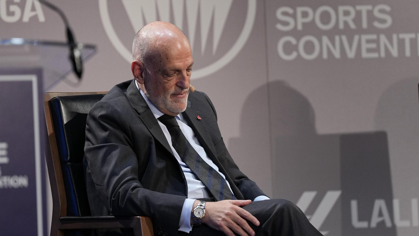 Javier Tebas, en el ISDE Sports Convention 2025