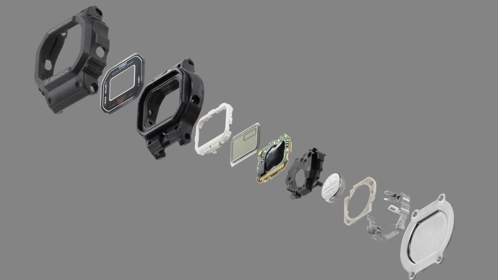 Construcción interna del Casio G-SHOCK Nano