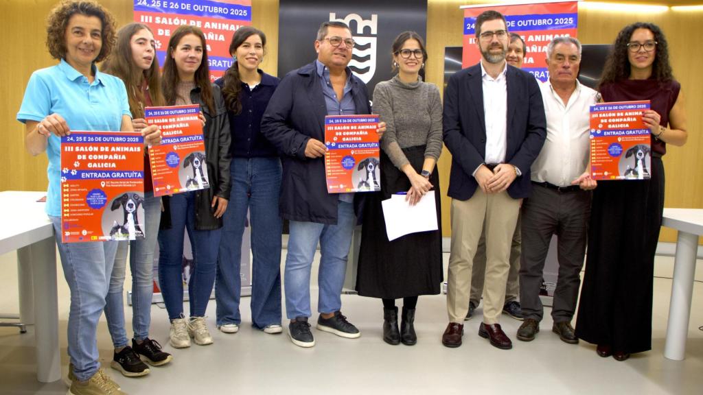 Presentación de la Feria de Animales de Compañía de Pontevedra.
