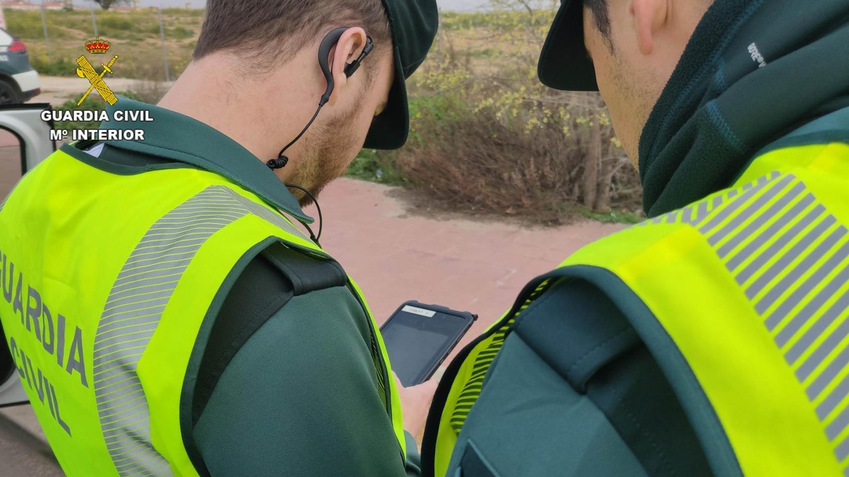 Agentes de la Guardia Civil en una imagen de archivo.
