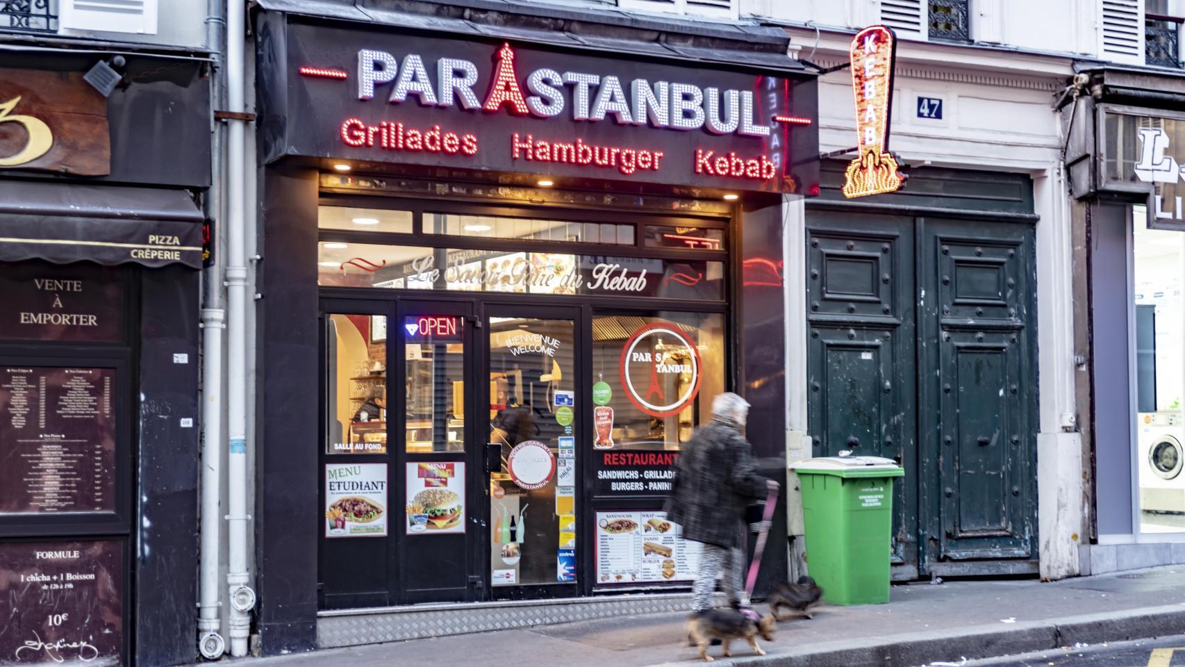 Un restaurante turco de París.