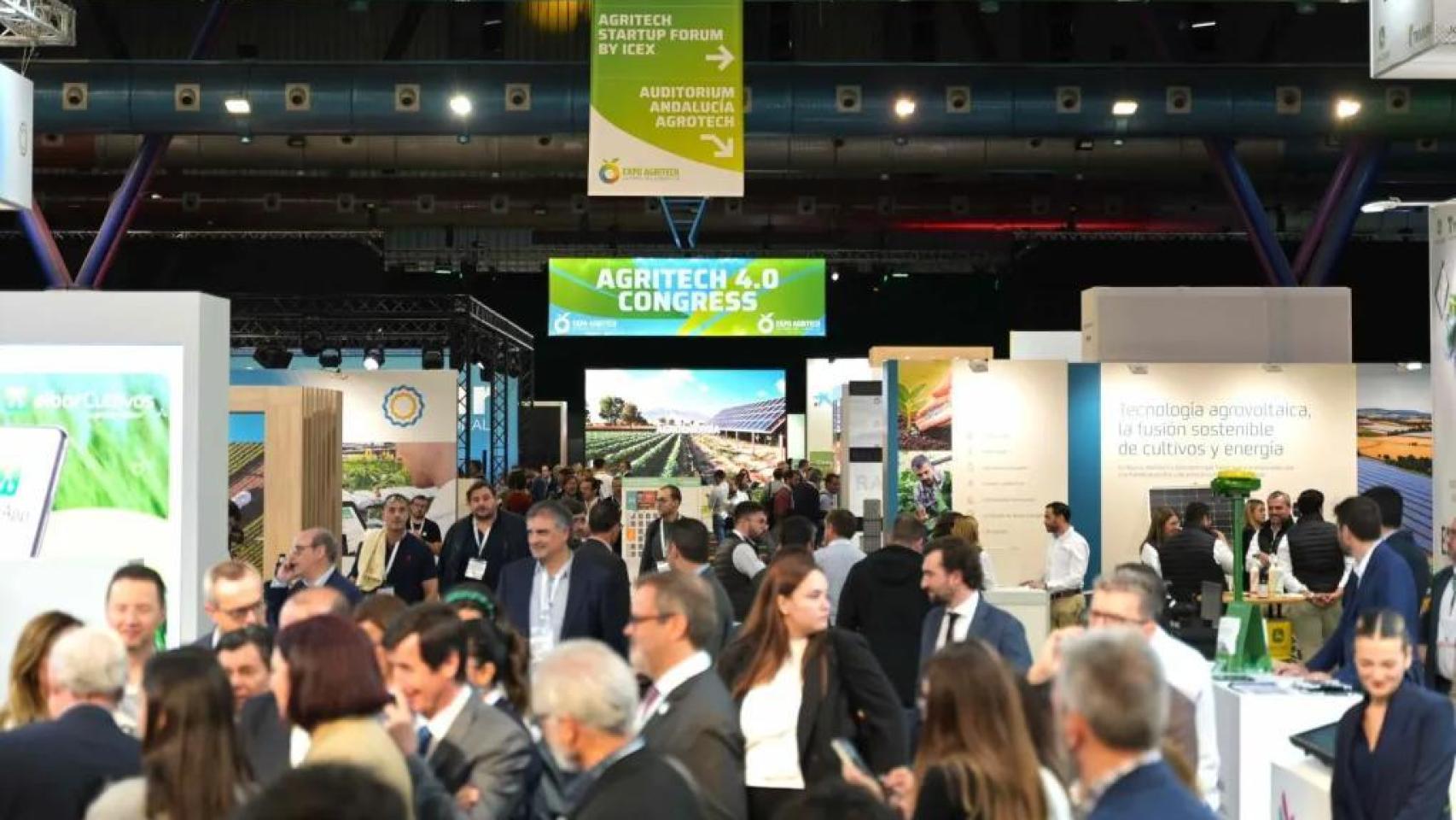 Una de las anteriores ediciones de la Feria del Campo de Málaga.