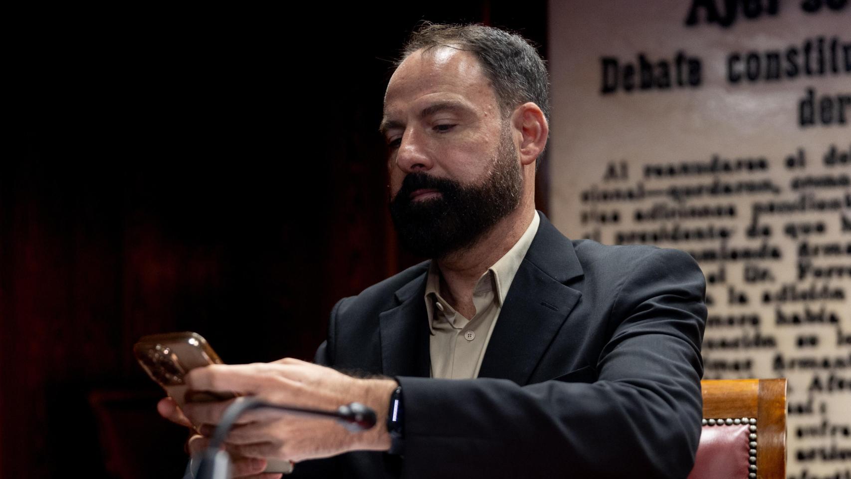 El exgerente del PSOE y presidente de ENUSA, Mariano Moreno Pavón, comparece este jueves ante la 'comisión Koldo' en el Senado.