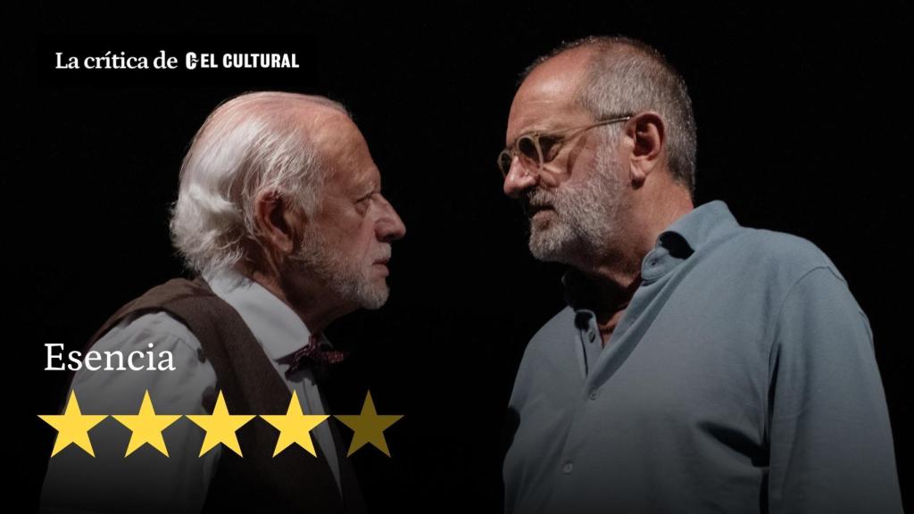 Juan Echanove y Joaquín Climent en 'Esencia'. Foto: Teatro Español