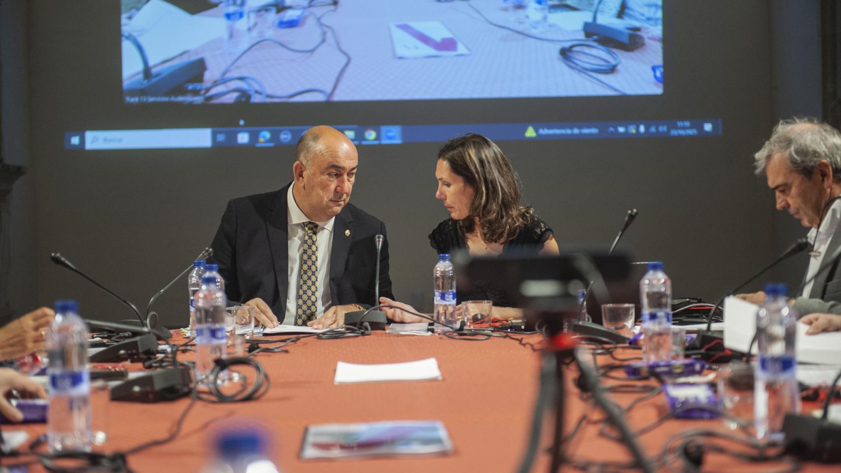 El Pleno del Consorcio del Museo de Arte Contemporáneo Esteban Vicente, con Miguel Ángel de Vicente