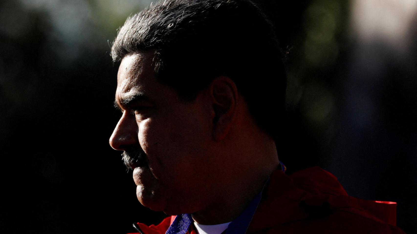 Maduro, durante una concentración por los indígenas en Caracas.