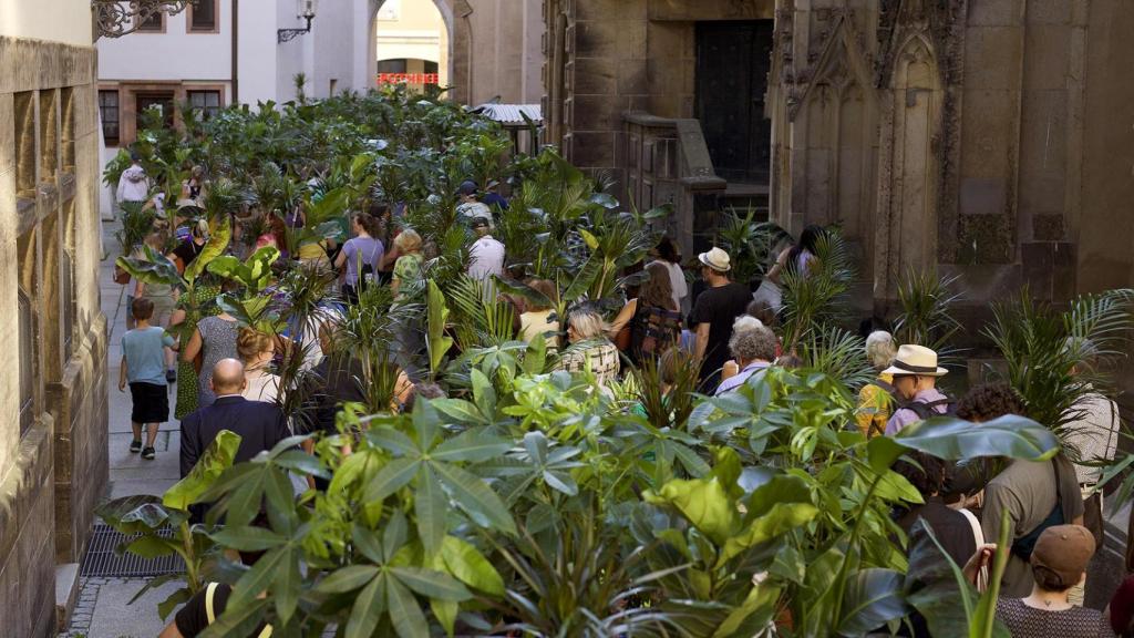 Maider López: 'Moving Garden' (2022). Photo: Maider López