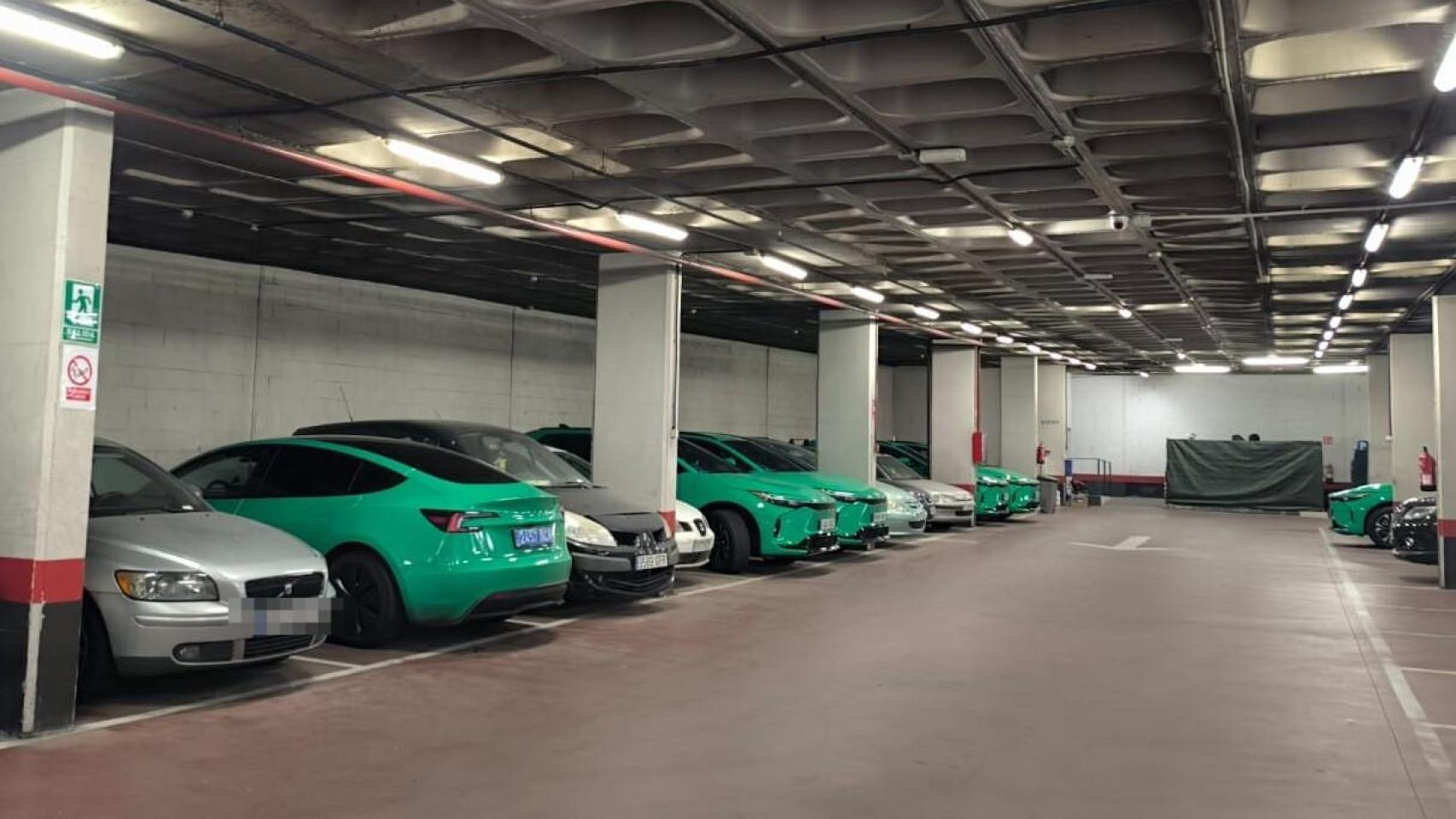 Vehículos de Bolt en el depósito municipal.