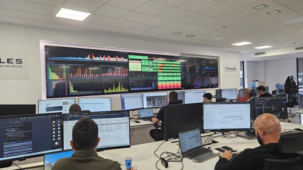 Centro de operaciones de Thales en Madrid