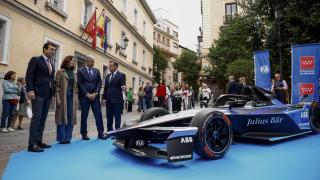 Isabel Díaz Ayuso en la presentación del E-Prix de Madrid de Fórmula E 2026