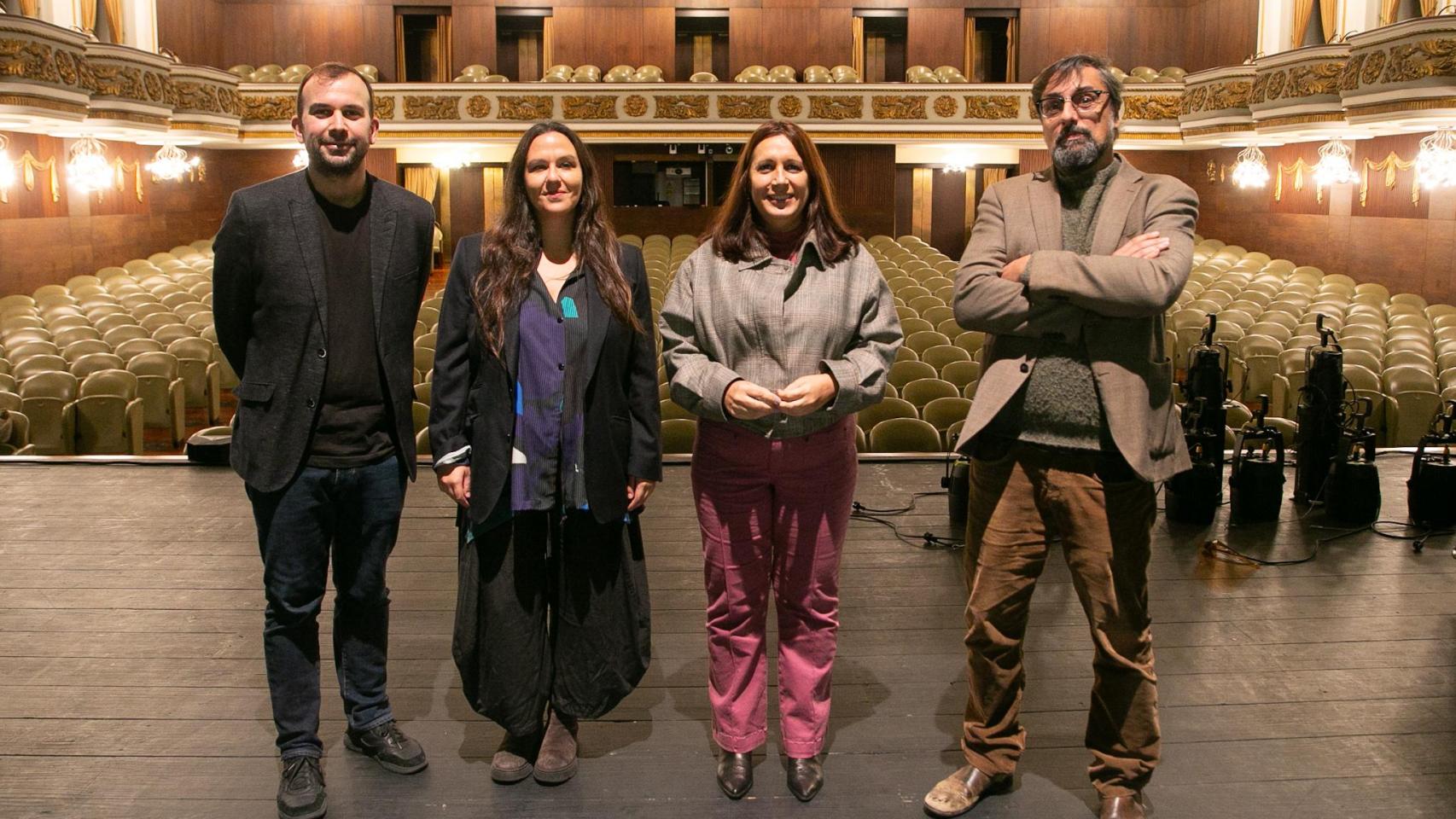 Instante de la presentación.