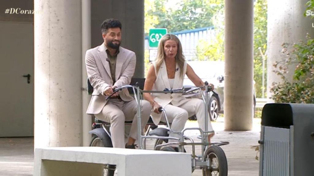 Javier de Hoyos y Anne Igartiburu, en 'D Corazón' el pasado domingo.