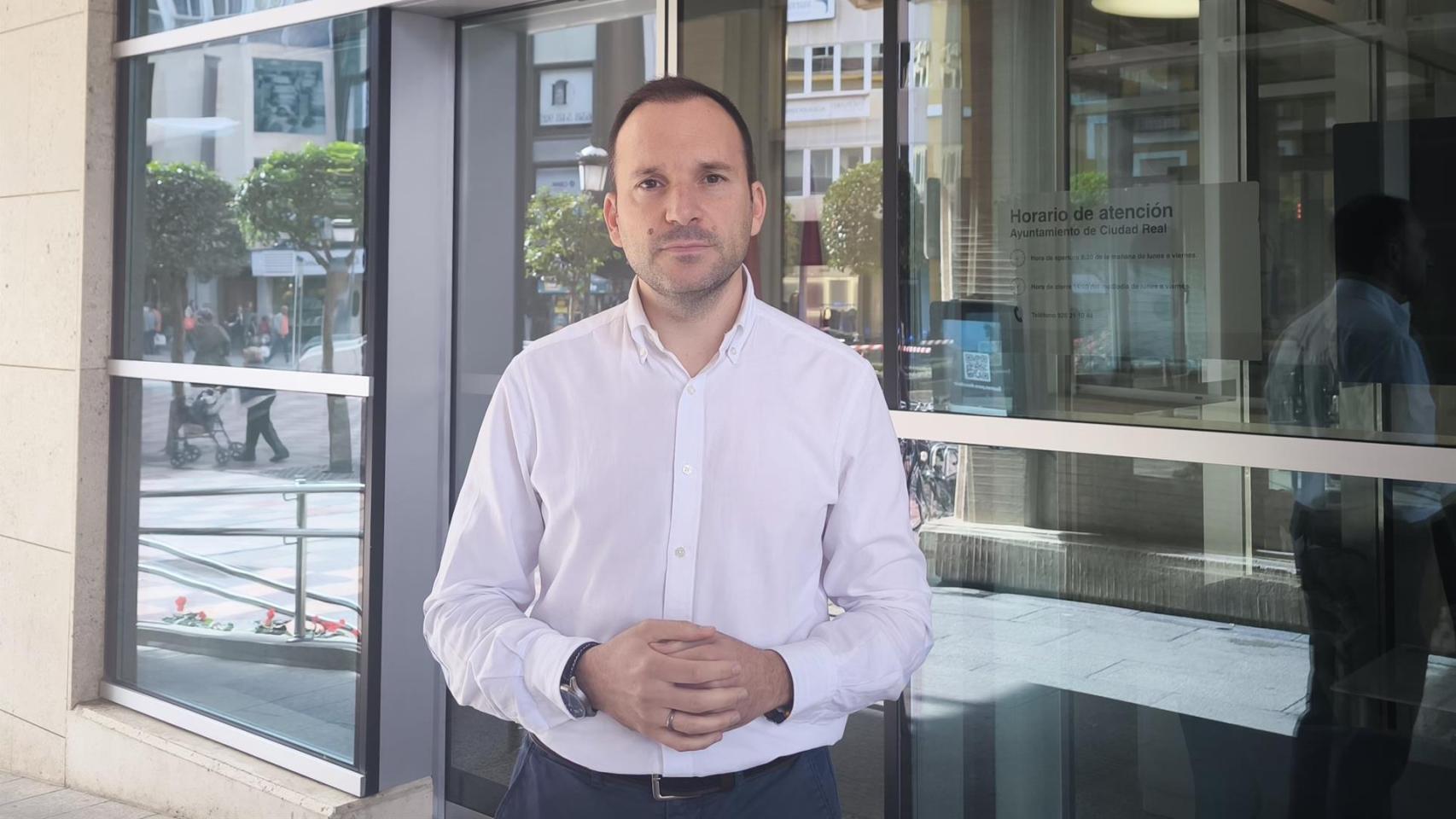 Guillermo Arroyo, concejal del Ayuntamiento de Ciudad Real.